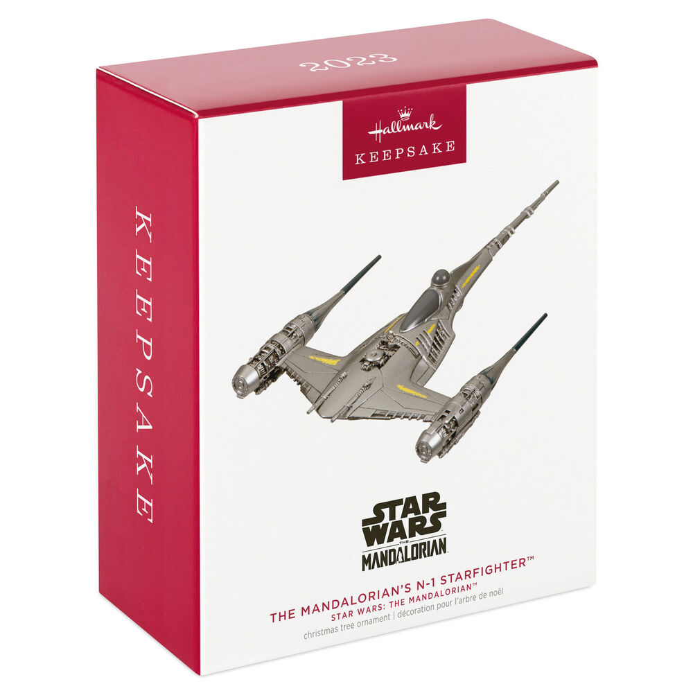 2023 Hallmark Keepsake Ornament - Star Wars: The Mandalorian N-1 Starfighter