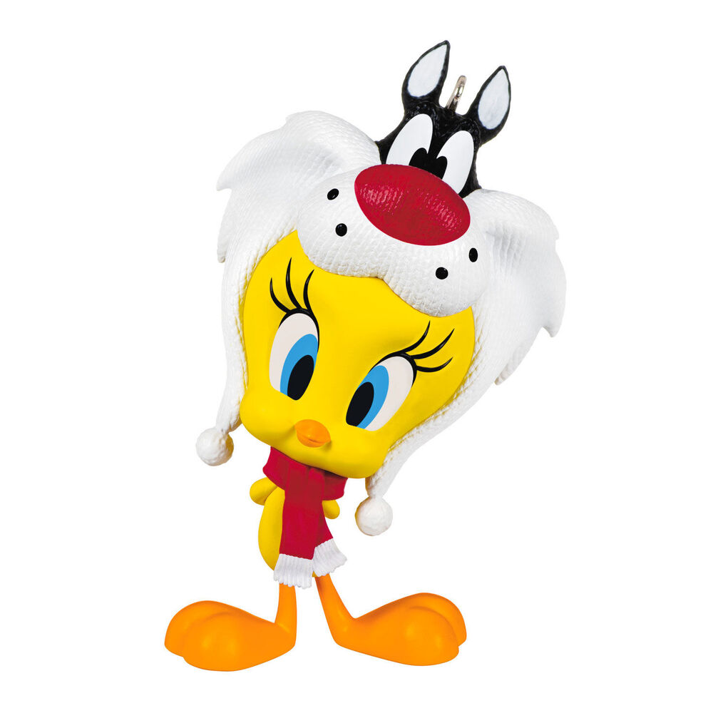 2024 Hallmark Keepsake Ornament - Looney Tunes Tweety Puddy Tat Hat
