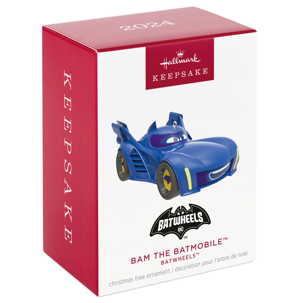 2024 Hallmark Keepsake Ornament - DC Comics Batwheels Bam the Batmobile