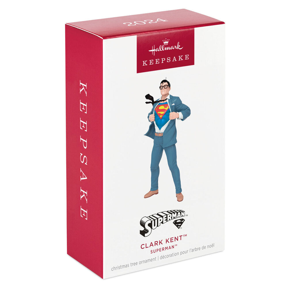 2024 Hallmark Keepsake Ornament - DC Comics Superman Clark Kent