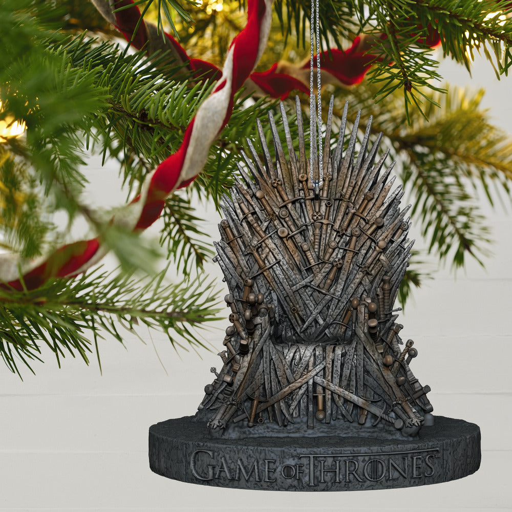 2022 Hallmark Keepsake Ornament - Game of Thrones The Iron Throne Musical