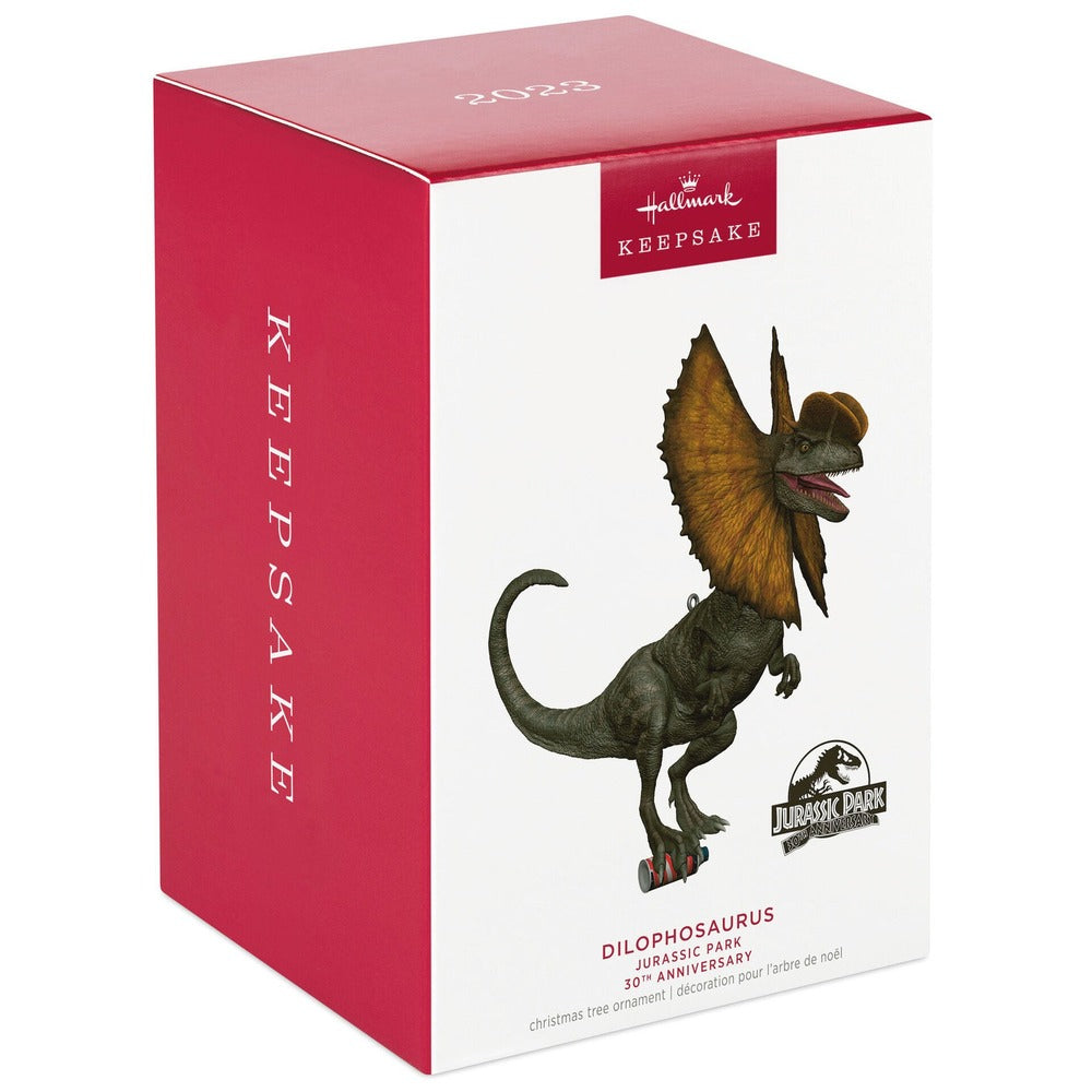 2023 Hallmark Keepsake Ornament - Jurassic Park Dilophosaurus