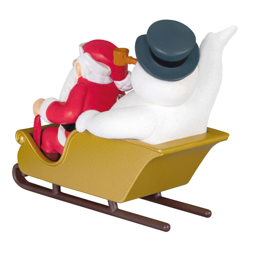 2024 Hallmark Keepsake Ornament - Frosty the Snowman Frosty and Santa