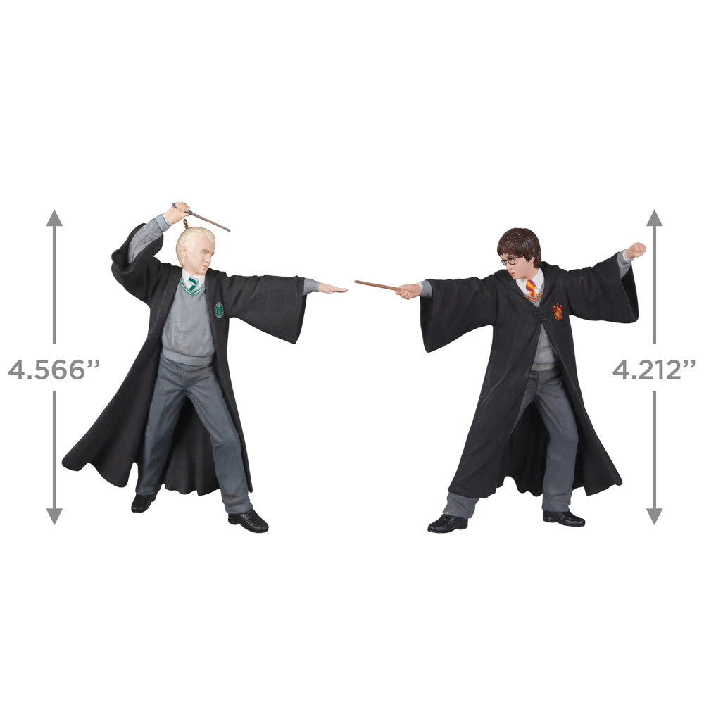 2022 Hallmark Keepsake Ornament - Harry Potter and the Chamber of Secrets The Dueling Club 20th Anniversary Set of 2