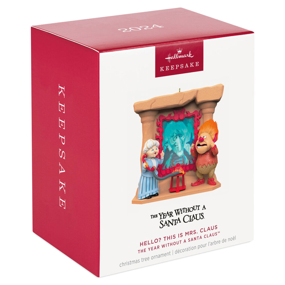 2024 Hallmark Keepsake Ornament - The Year Without A Santa Claus Hello? This Is Mrs. Claus