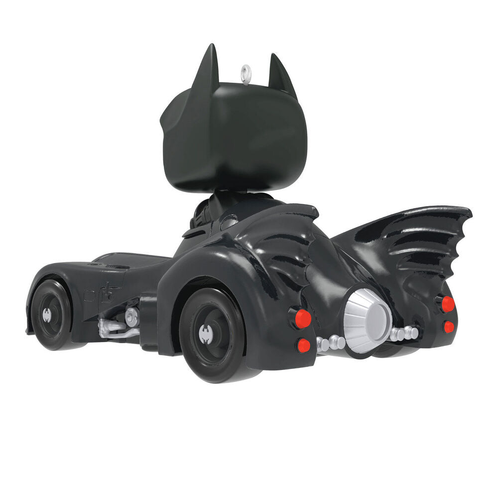 2024 Hallmark Keepsake Ornament - DC Comics 1989 Batman in his Batmobile Funko POP!