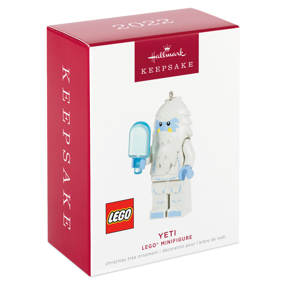2022 Hallmark Keepsake Ornament - LEGO Yeti Minifigure