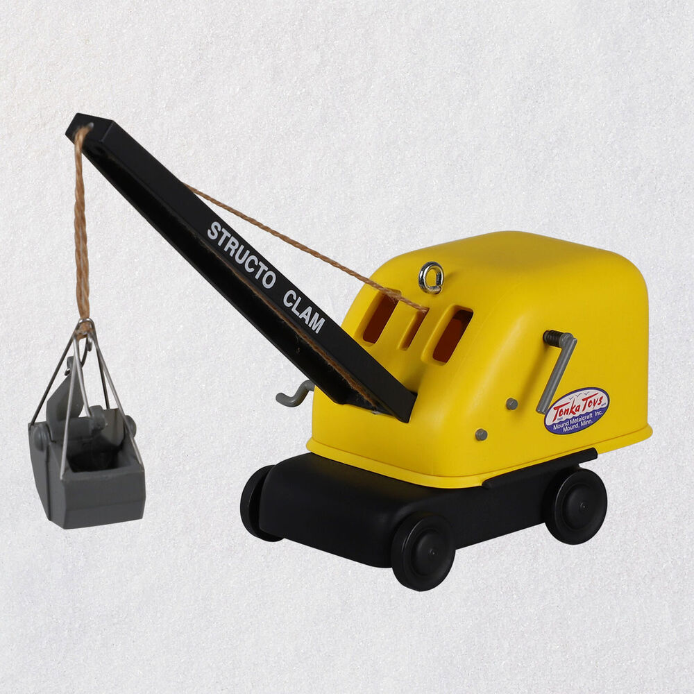 2021 Hallmark Keepsake Ornament - Tonka Crane and Clam 75th Anniversary