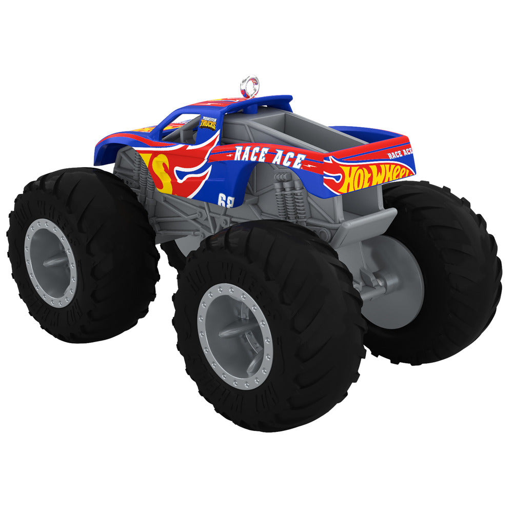 2022 Hallmark Keepsake Ornament - Hot Wheels Monster Truck Race Ace