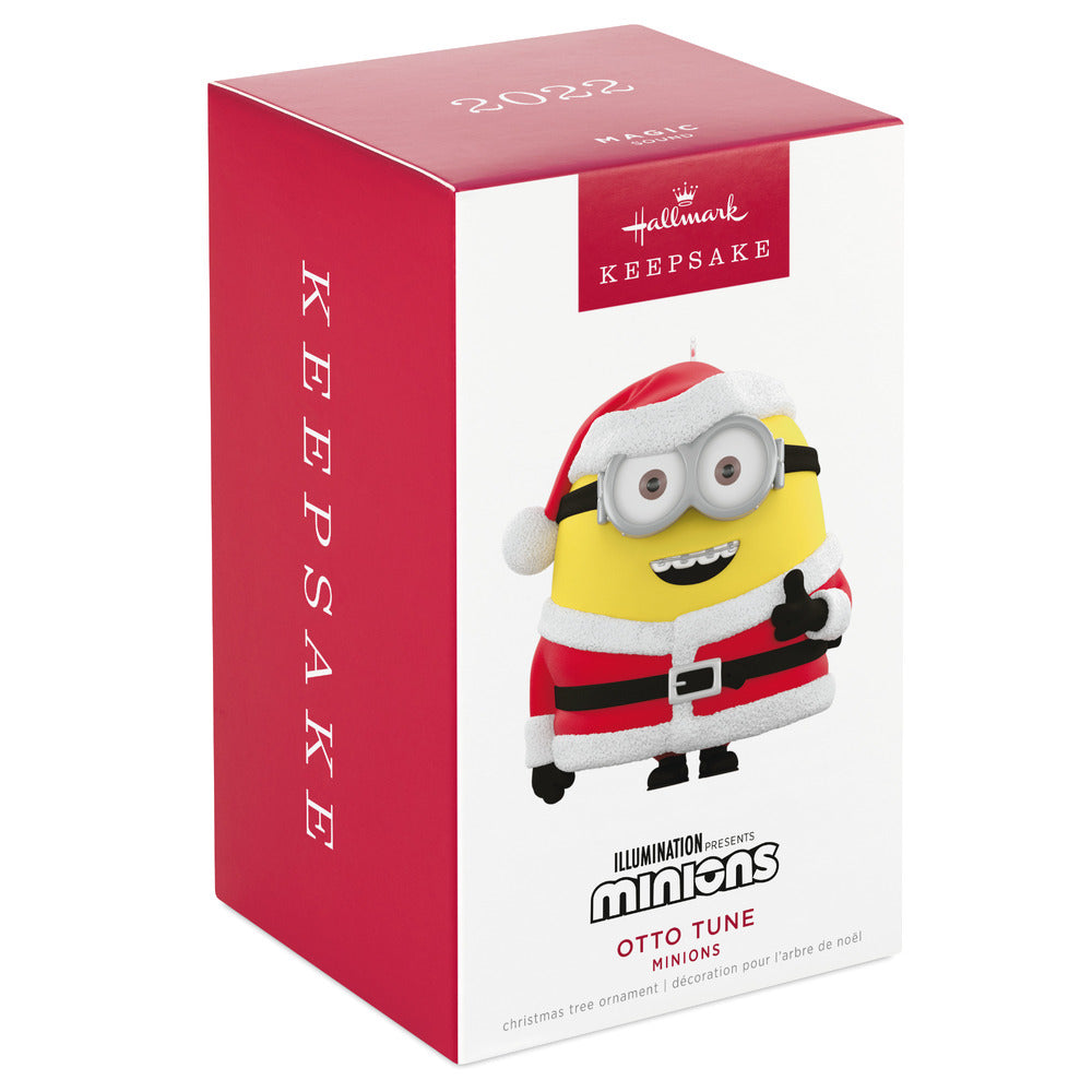 2022 Hallmark Keepsake Ornament - Minions Otto Tune Musical