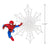 2023 Hallmark Keepsake Ornament - Marvel Spider-Man Spins a Snowflake
