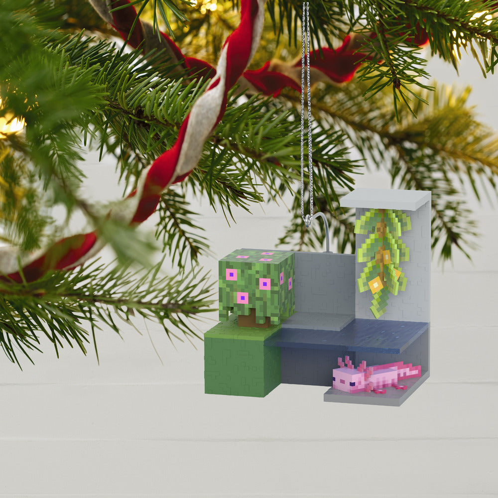 2022 Hallmark Keepsake Ornament - Minecraft Axolotl