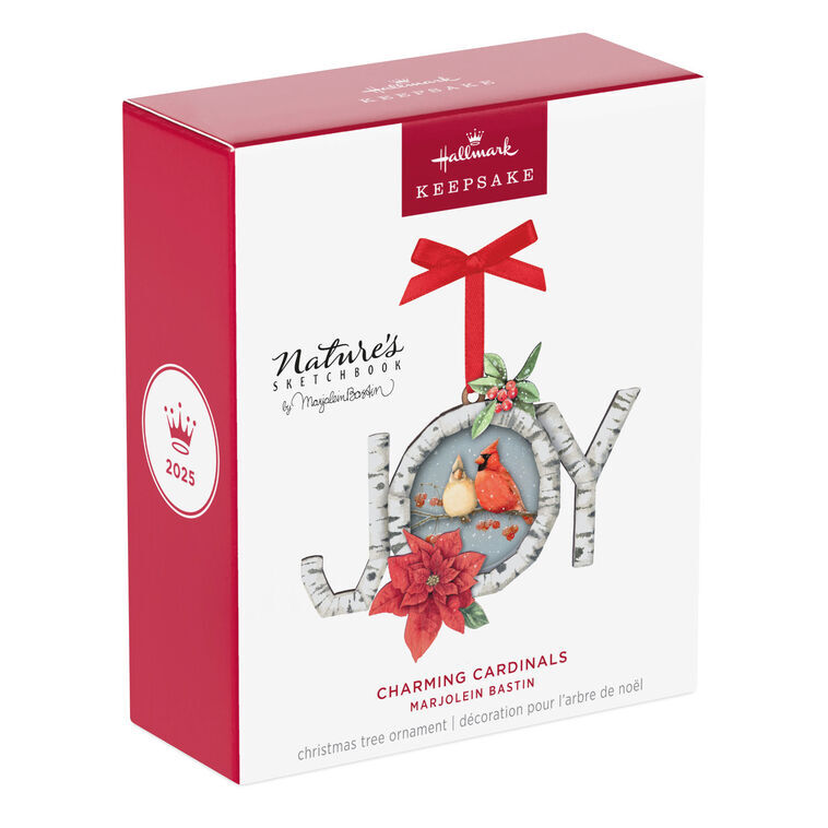 2025 Hallmark Keepsake Ornament - Charming Cardinals by Marjolein Bastin