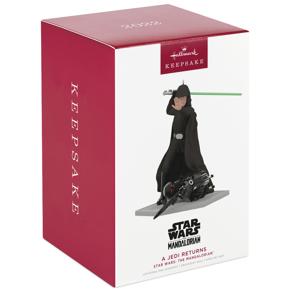 2022 Hallmark Keepsake Ornament - Star Wars: The Mandalorian A Jedi Returns