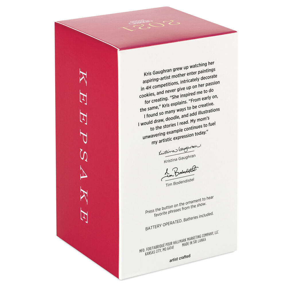 2021 Hallmark Keepsake Ornament - The Big Bang Theory Sheldon Cooper as The Flash with Sound