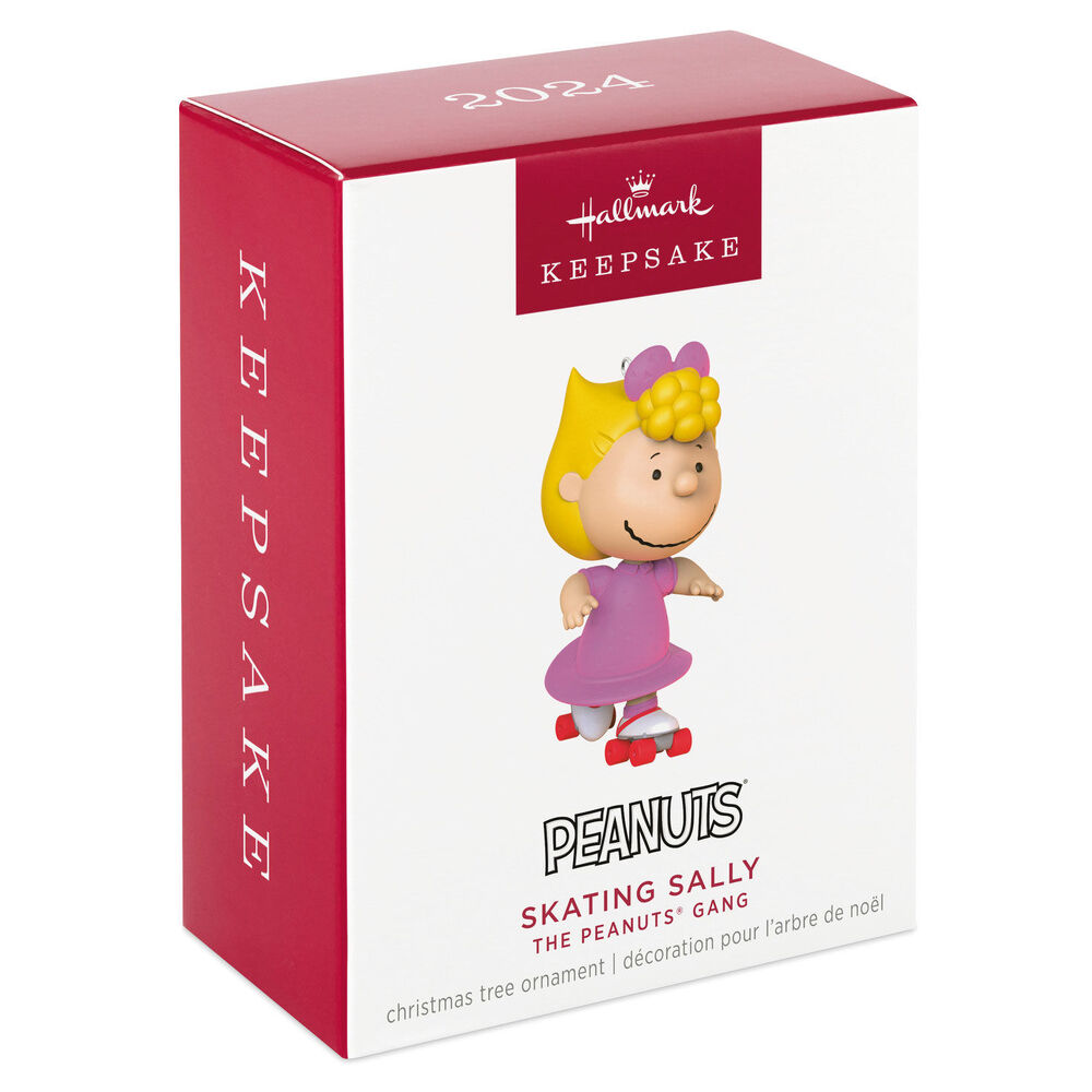 2024 Hallmark Keepsake Ornament - The Peanuts Gang Skating Sally