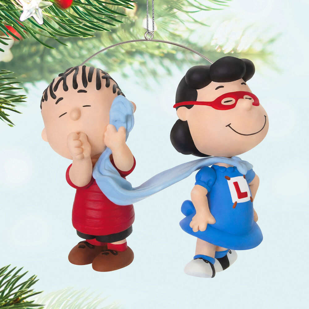 2024 Hallmark Keepsake Ornament - The Peanuts Gang Super Lucy and Linus