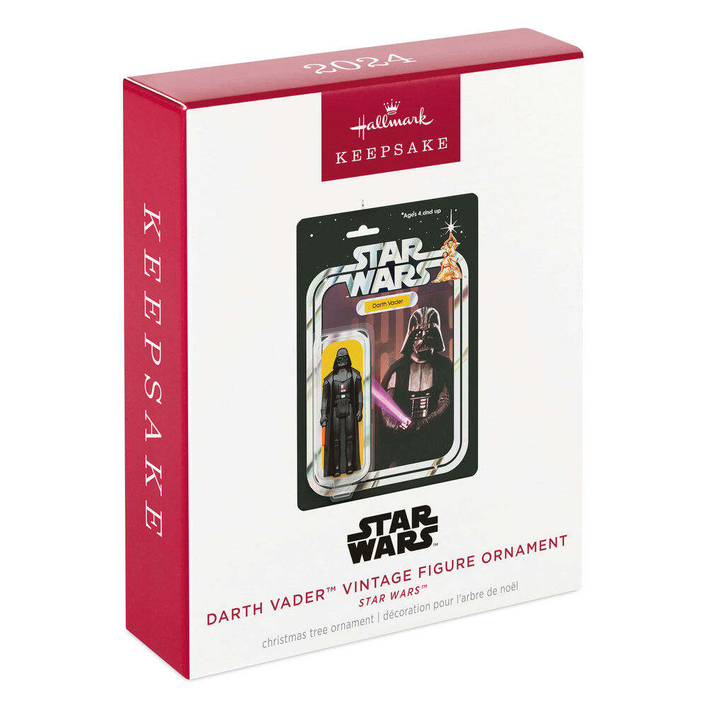2024 Hallmark Keepsake Ornament - Star Wars Darth Vader Vintage Figure