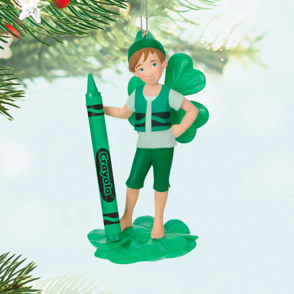 2024 Hallmark Keepsake Ornament - Crayola Shamrock Fairy