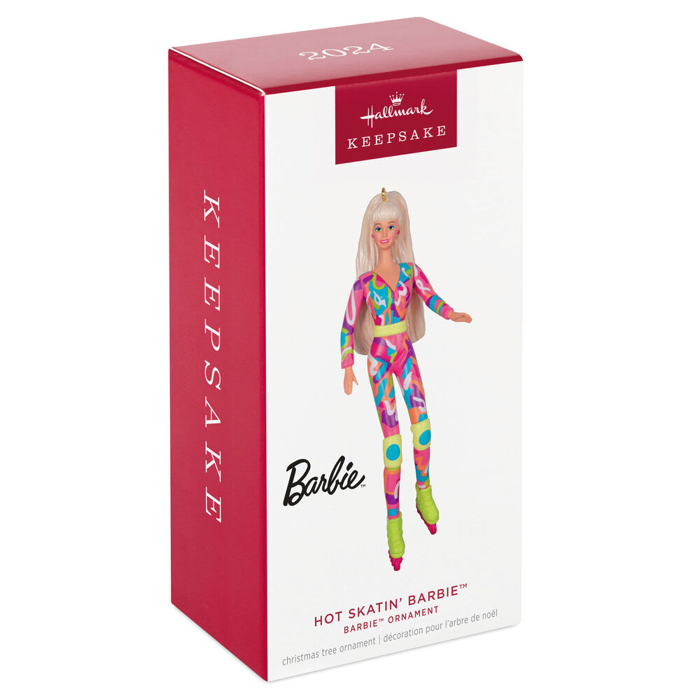 2024 Hallmark Keepsake Ornament - Barbie Hot Skatin' Barbie