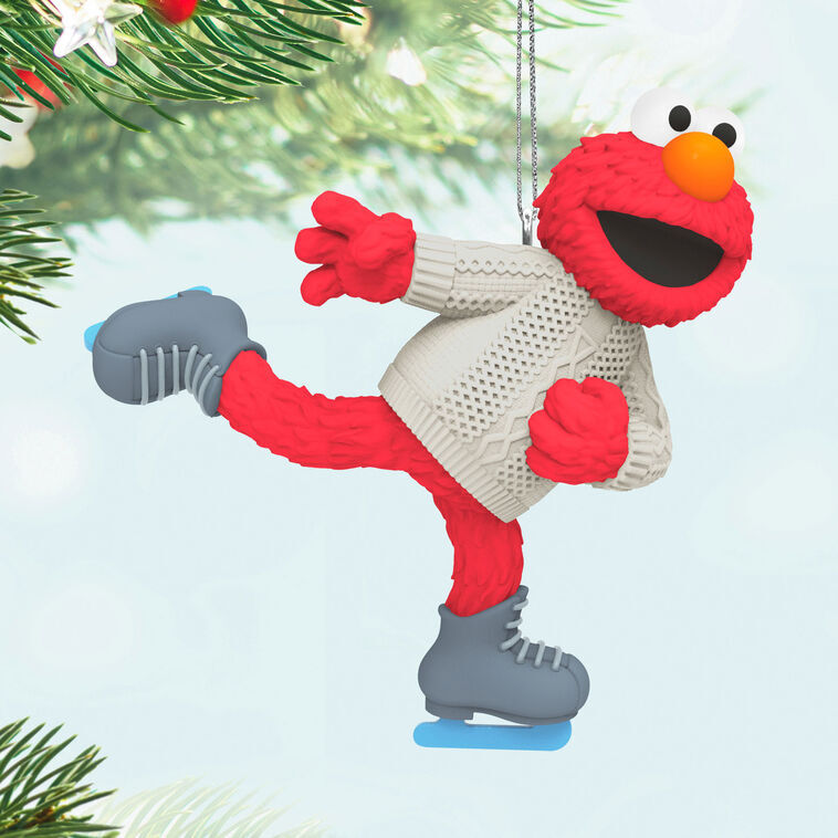 2025 Hallmark Keepsake Ornament - Sesame Street Skating with Elmo