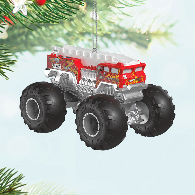 2025 Hallmark Keepsake Ornament - Hot Wheels Monster Trucks HW 5-Alarm