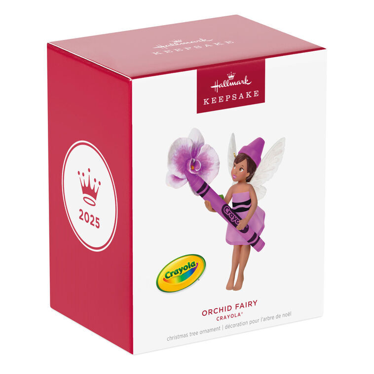 2025 Hallmark Keepsake Ornament - Crayola Orchid Fairy