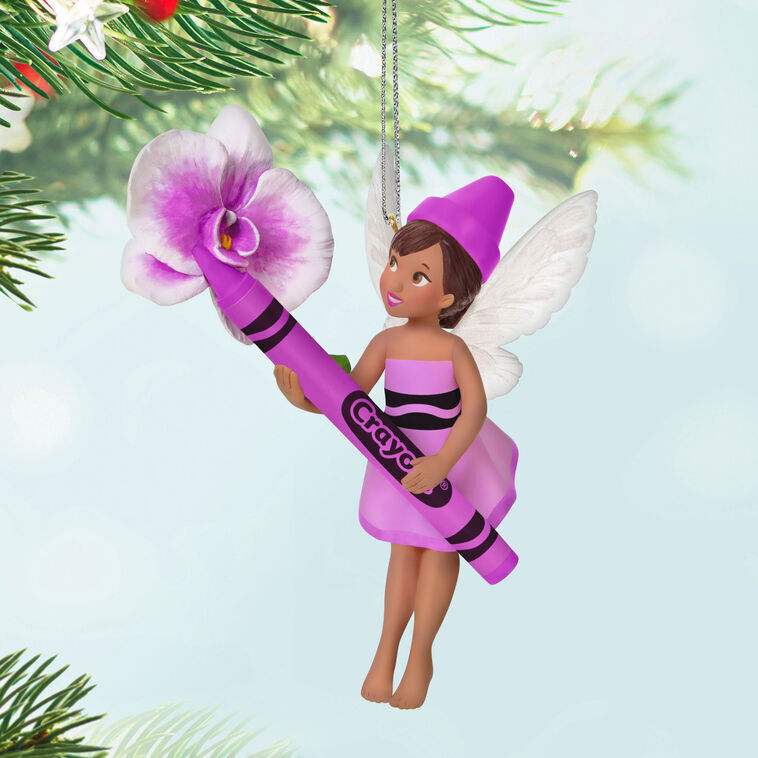 2025 Hallmark Keepsake Ornament - Crayola Orchid Fairy