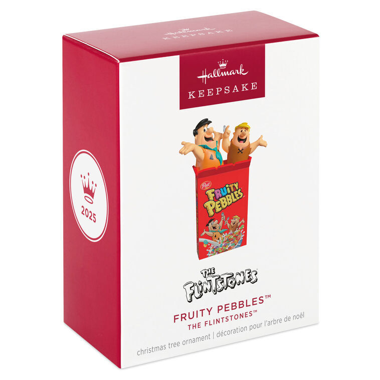 2025 Hallmark Keepsake Ornament - The Flintstones Fruity Pebbles