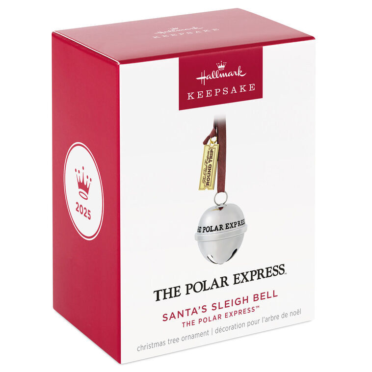 2025 Hallmark Keepsake Ornament - The Polar Express Santa's Sleigh Bell