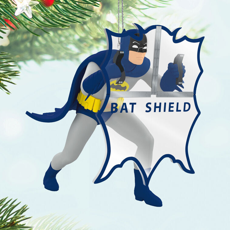 2025 Hallmark Keepsake Ornament - DC Batman the Classic TV Series Behind the Bat-Shield