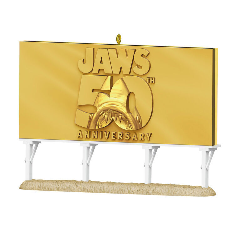 2025 Hallmark Keepsake Ornament - Jaws 50th Anniversary "Help!!! Shark"