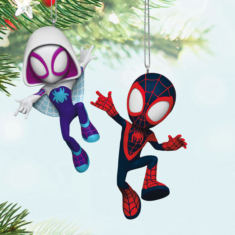 2025 Hallmark Keepsake Ornament - Marvel Spidey and His Amazing Friends Spin & Ghost-Spider