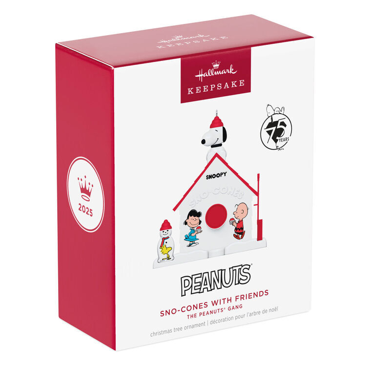 2025 Hallmark Keepsake Ornament - Peanuts Sno-Cones with Friends