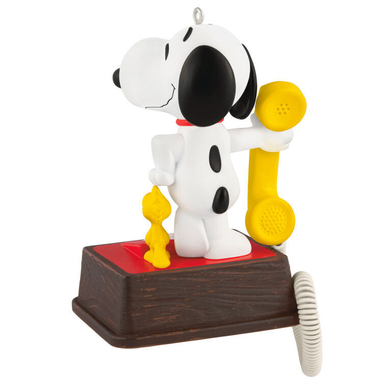 2025 Hallmark Keepsake Ornament - Peanuts 75th Anniversary Hello, Snoopy! with Sound