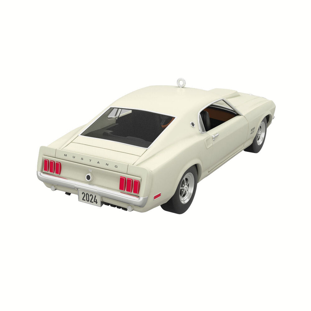 2024 Hallmark Keepsake Ornament - Lil' Classic Cars 1969 Ford Mustang Boss 429 Metal (Mini)