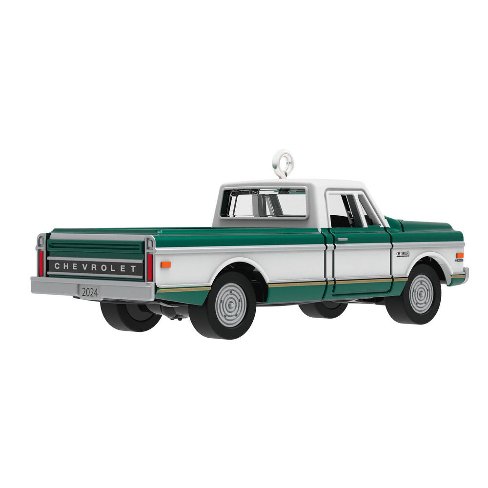 2024 Hallmark Keepsake Ornament - Lil' American Trucks 1972 Chevrolet Cheyenne Super Metal (Mini)