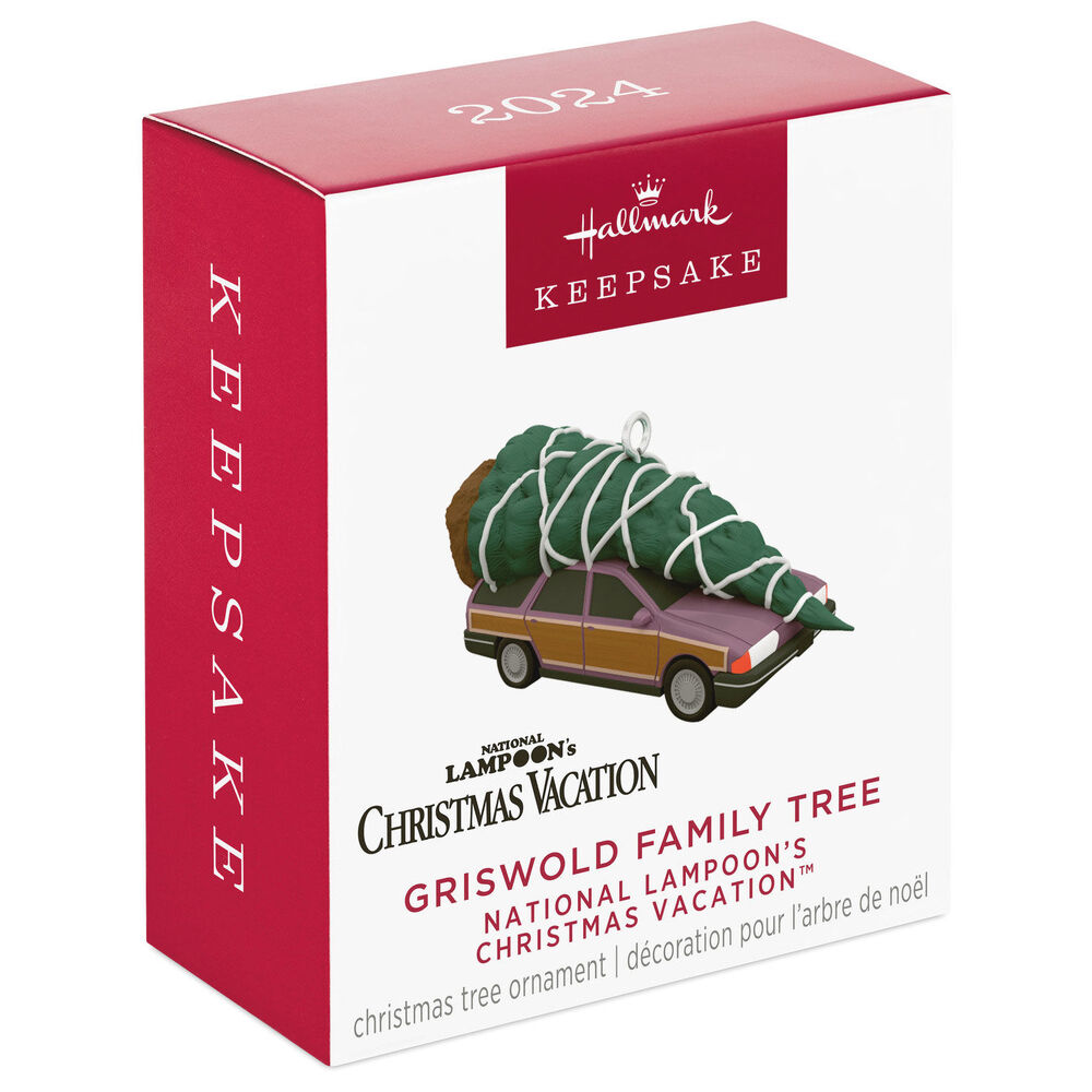 2024 Hallmark Keepsake Ornament - National Lampoon's Christmas Vacation Griswold Family Tree (Mini)