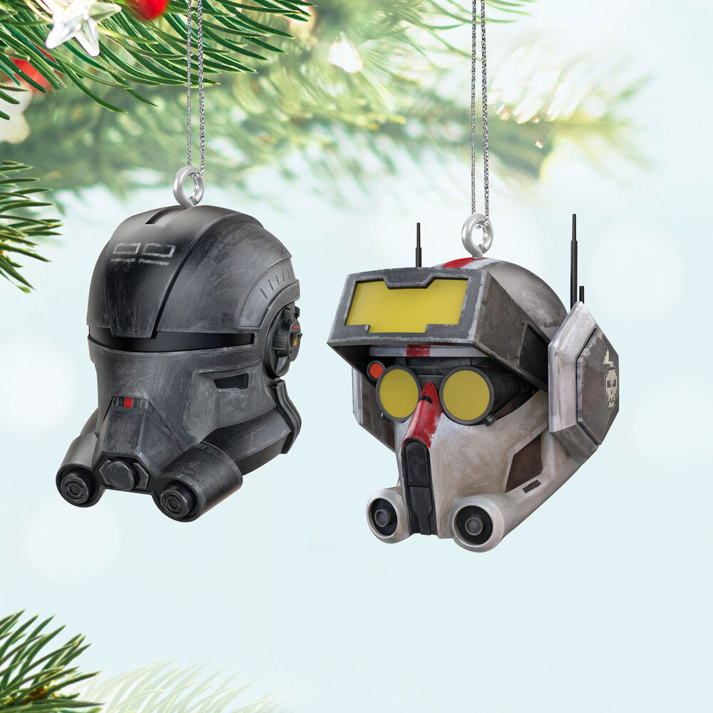 2024 Hallmark Keepsake Ornament - Star Wars: The Bad Batch Echo and Tech (Mini Set of 2)