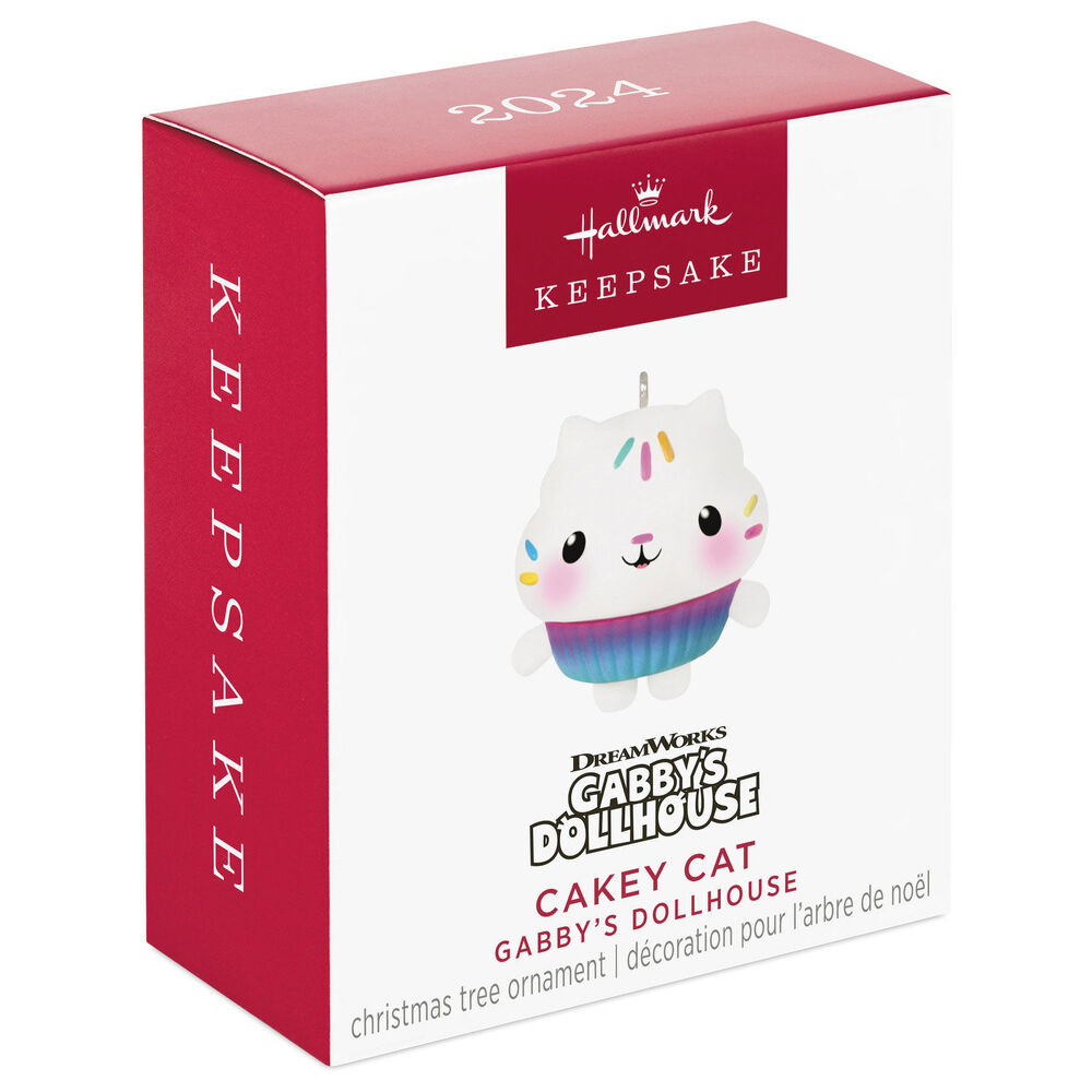 2024 Hallmark Keepsake Ornament - Gabby's Dollhouse Cakey Cat (Mini)
