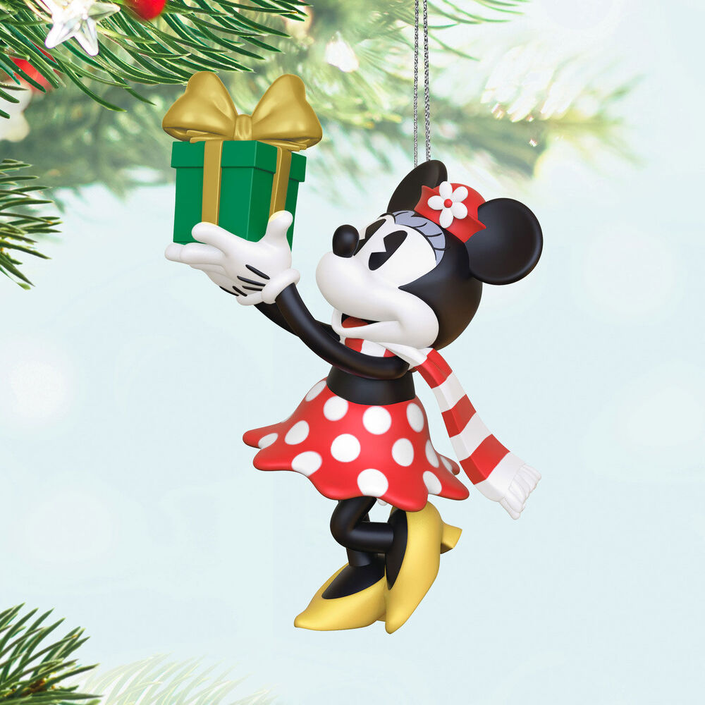 2024 Hallmark Keepsake Ornament - Disney Minnie Mouse Minnie's Special Delivery (Mini)