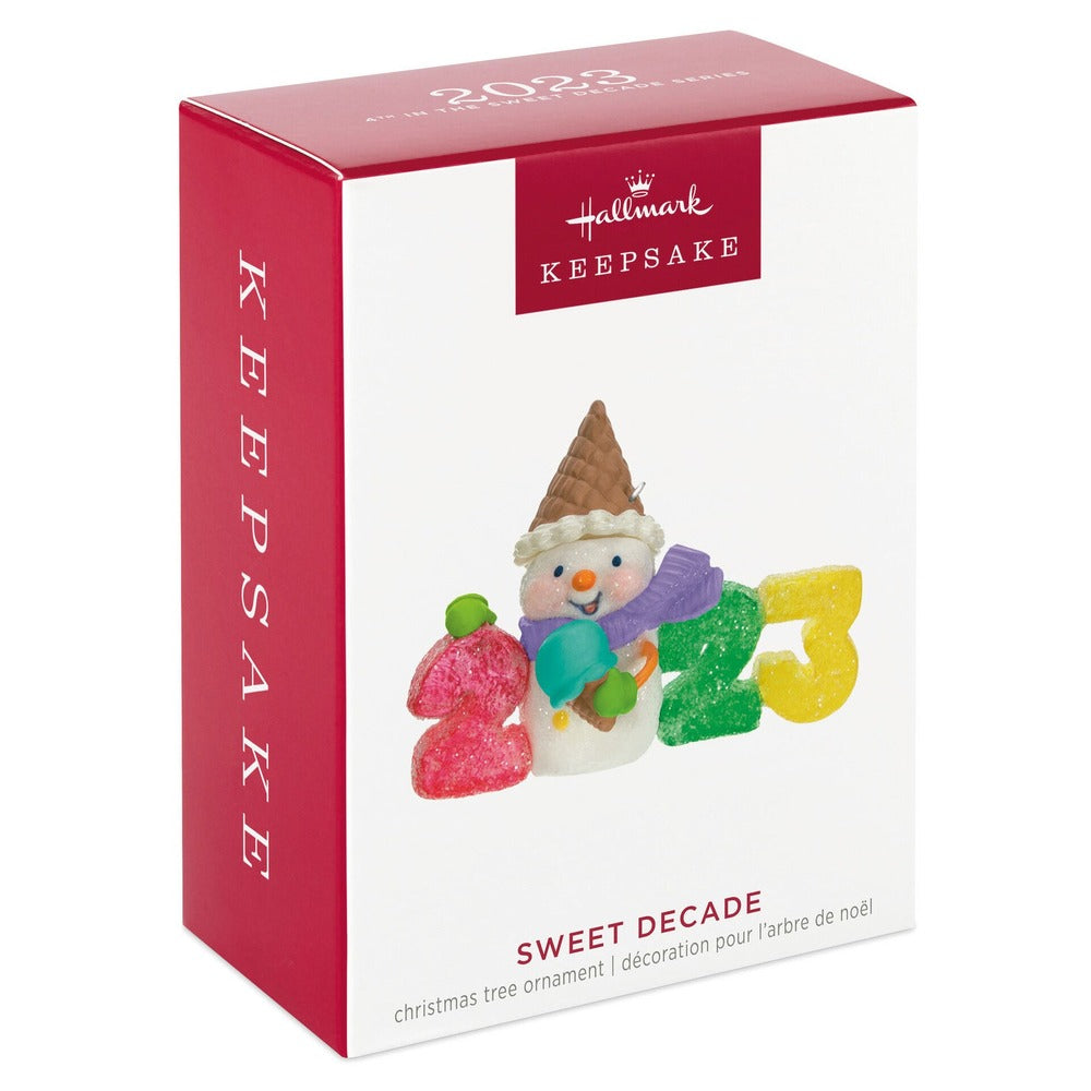 2023 Hallmark Keepsake Ornament - 2023 Sweet Decade