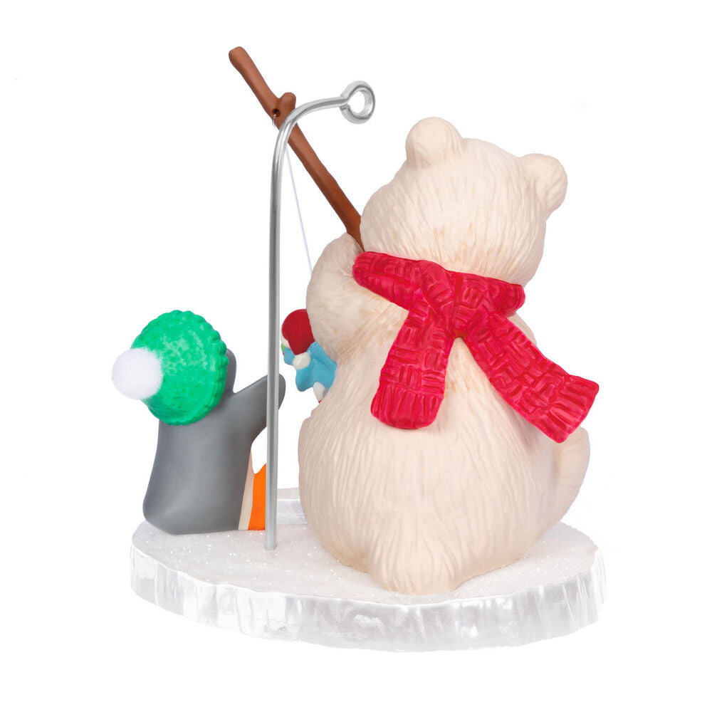 2024 Hallmark Keepsake Ornament - Snowball and Tuxedo Fishing Friends
