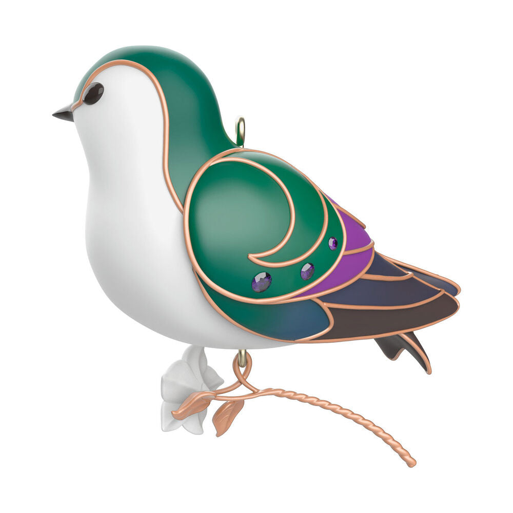 2024 Hallmark Keepsake Ornament - The Beauty of Birds Violet-Green Swallow