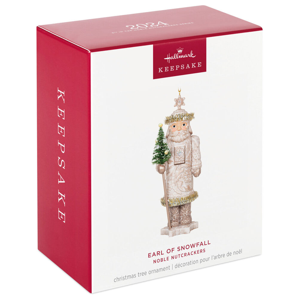 2024 Hallmark Keepsake Ornament - Noble Nutcrackers Earl of Snowfall