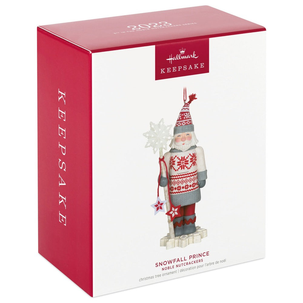 2023 Hallmark Keepsake Ornament - Noble Nutcrackers Snowfall Prince