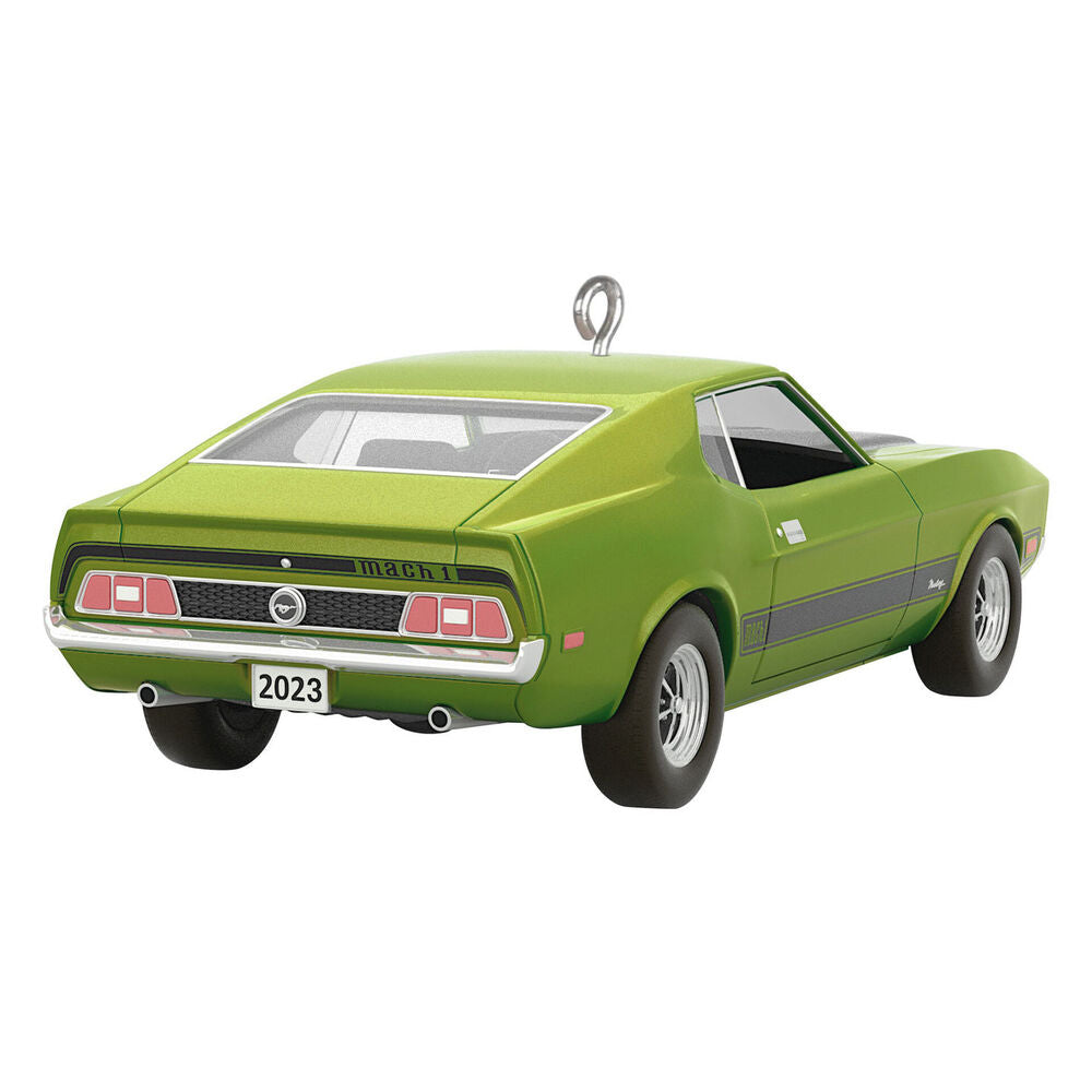 2023 Hallmark Keepsake Ornament - Classic American Cars 1973 Ford Mustang Mach 1 Metal