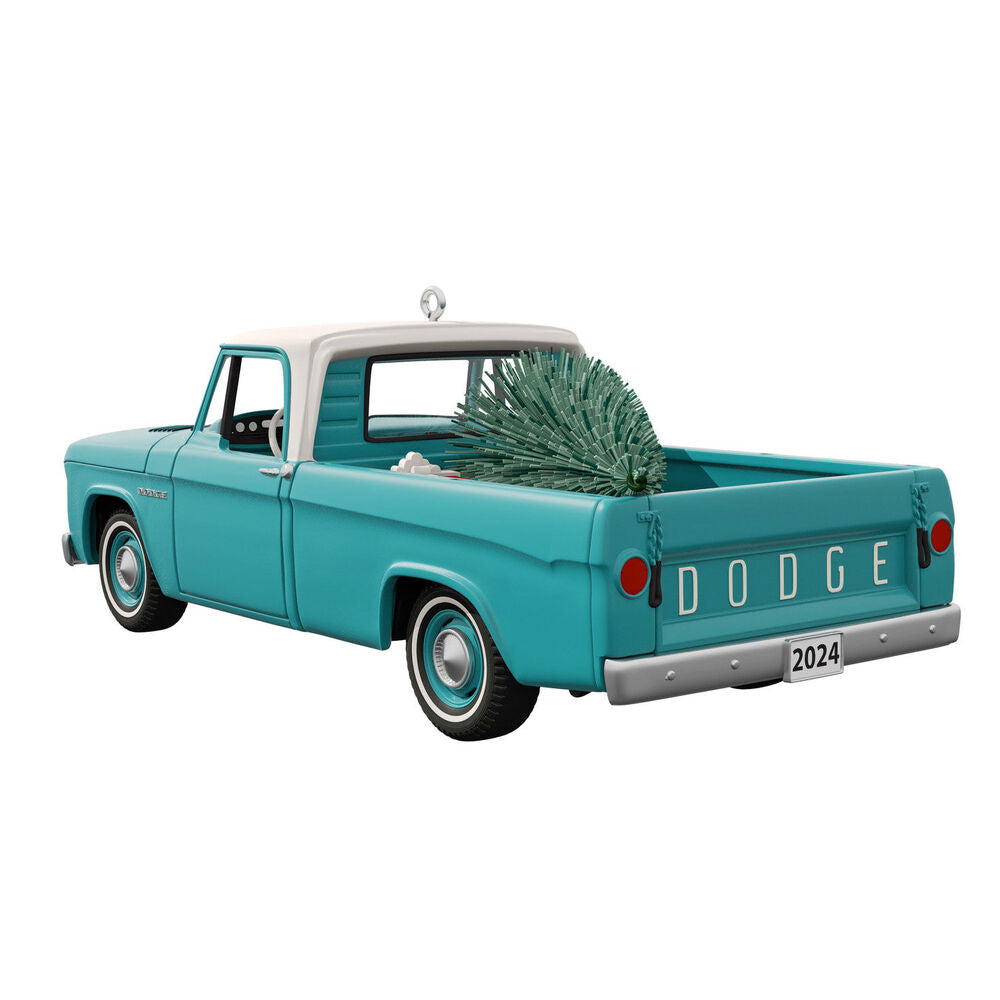 2024 Hallmark Keepsake Ornament - All-American Trucks 1964 Dodge D-100 Metal