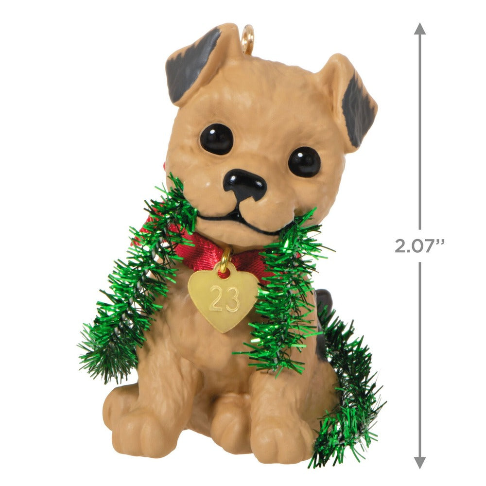 2023 Hallmark Keepsake Ornament - Puppy Love Terrier
