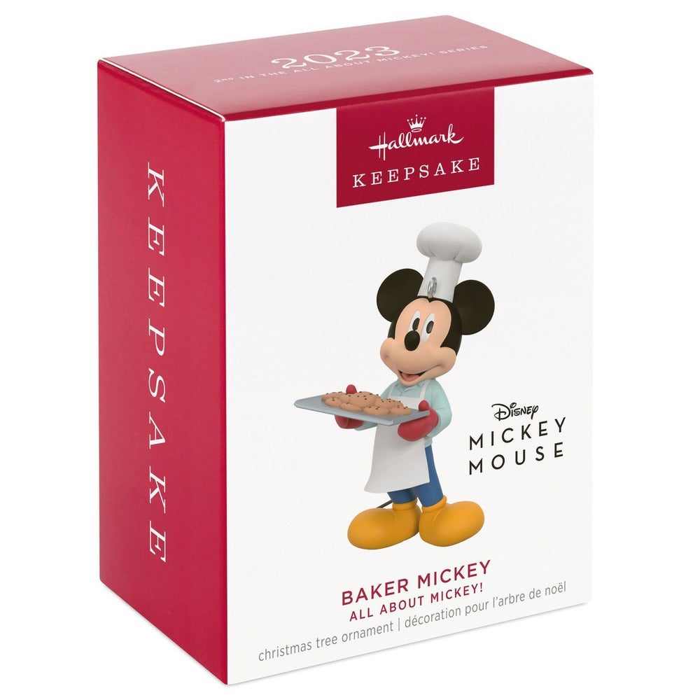 2023 Hallmark Keepsake Ornament - Disney Mickey Baker